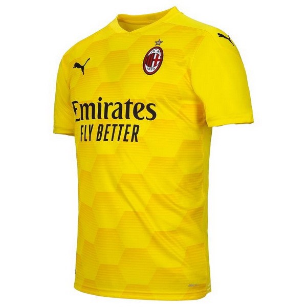 Maillot Football AC Milan Third Gardien 2020-21 Jaune